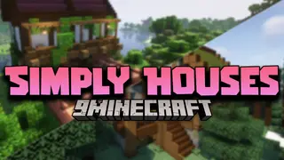 Simply Houses Mod (1.21.10, 1.20.1) – Early Game Structures