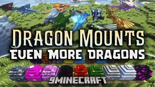 Dragon Mounts Even More Dragons Mod (1.21.1, 1.20.1) – Ultimate Aerial Adventures