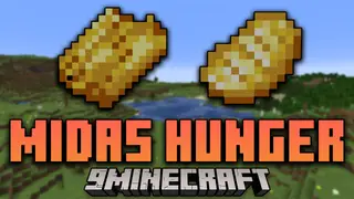 Midas Hunger Mod (1.21.1, 1.20.1) – New Golden Food Items
