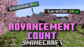 Advancement Count Mod (1.21.10, 1.20.1) – Compete With Friends Using Advancements