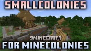 SmallColonies For MineColonies Mod (1.21.1, 1.20.1) – Downsized Village Building