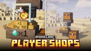 Talonsofstealth Player Shops Mod (1.20.1, 1.18.2) – Customizable Shop Blocks