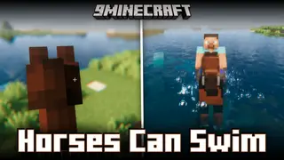 Horses Can Swim Mod (1.21.10, 1.20.1) – Swim While Riding Horses