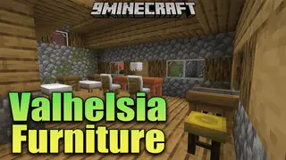 Valhelsia Furniture Mod (1.21.10, 1.20.1) – Simple & Stylish Home Decor