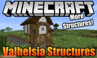 Valhelsia Structures Mod (1.21.10, 1.20.1) – Abandoned Buildings, Dungeons