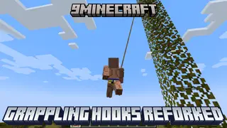 Grappling Hooks Reforked Mod (1.20.1, 1.20) – Climb Higher