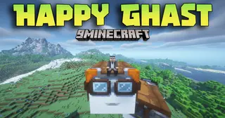 Happy Ghast Mod (1.21.1, 1.20.1) – Soar the Skies on a Ghast