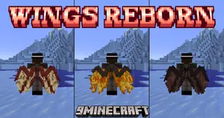 Wings Reborn Mod (1.21.1, 1.20.1) – Fairy, Angel, And Dragon Wings