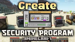 Create Security Program Mod (1.20.1, 1.20) – Secure Your Factories With Encrypted Cards