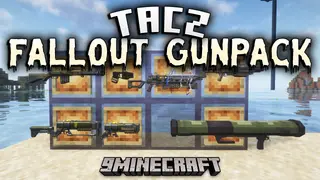 TACZ Fallout Gunpack Mod (1.20.1, 1.20) – Wield Fallout 4 Weapons