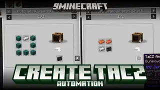 Create TaCZ Automation Mod (1.20.1, 1.19.2) – Craft TaCZ Items Automatically With Create