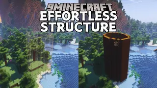 Effortless Structure Mod (1.21.1, 1.20.1) – 13 Unique Build Modes