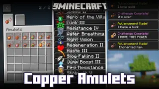 Copper Amulets Mod (1.21.1, 1.20.1) – Powerful Amulets With Unique Abilities