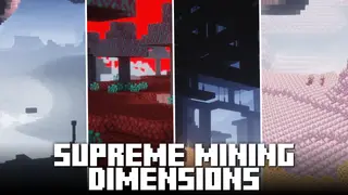 Supreme Mining Dimensions Mod (1.20.4, 1.19.4) – Fake Dimensions