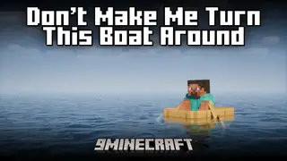 Don't Make Me Turn This Boat Around Mod (1.21.8, 1.20.1) – New Boat Turning Mechanism