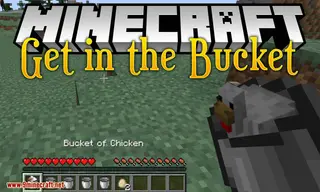Get In The Bucket Mod (1.21.1, 1.19.3) – Put Mobs Into Buckets