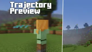 Trajectory Preview Mod (1.21.8, 1.20.1) – Never Miss A Shot Again!