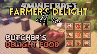 Butcher's Delight Foods Mod (1.20.1, 1.19.2) – More Animal Parts and Foods