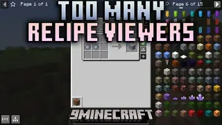 Too Many Recipe Viewers Mod (1.21.1, 1.20.1) – Crafting Made Simple