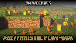 SCP-705 Militaristic Play-Doh Mod (1.20.1, 1.19.4) – Mini Soldiers That Deploy Full Scale War