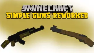 Simple Guns Reworked Mod (1.21.1, 1.20.1) – Firearms, Ranged