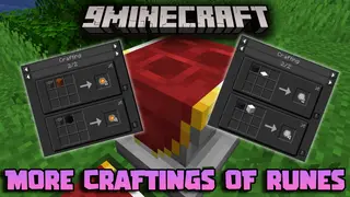 More Craftings Of Runes Mod (1.21.1, 1.20.1) – Unlock Magical Powers