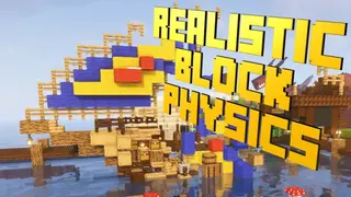 Realistic Block Physics Mod (1.20.4, 1.19.2) – Gravity Blocks