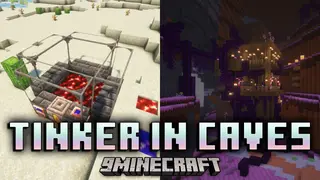 Tinker In Caves Mod (1.20.1, 1.20) – Craft Tools From Cave Loot