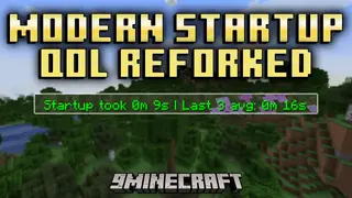 Modern Startup QOL Reforked Mod (1.20.1, 1.20) – Realistic Startup Feedback