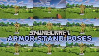 Armor Stand Poses Mod (1.21.8, 1.20.1) – Emote Expression