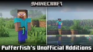 Pufferfish Unofficial Additions Mod (1.21.1, 1.20.1) – Experience Sources And Rewards