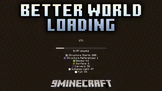 Better World Loading Mod (1.21.1, 1.20.1) – See Your World Being Built