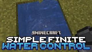 Simple Finite Water Control Mod (1.21.1, 1.20.1) – Your Farm Needs a River Now