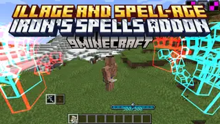 Illage and Spell-age Iron's Spells Addon Mod (1.20.1, 1.20) – Unleash Dark