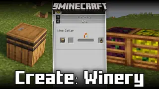Create Winery Mod (1.21.1, 1.20.1) – Brew Wine Using Create Mechanisms