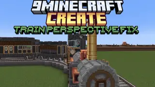 Create Train Perspective Fix Mod (1.20.1, 1.19.2) – Players Rotate While Driving The Train