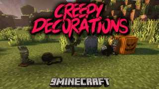 Creepy Decorations Mod (1.20.1, 1.20) – Add a Chilling Atmosphere