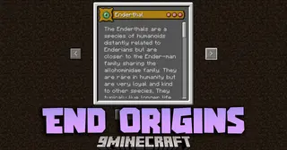 End Origins Mod (1.21.1, 1.20.1) – The Enderthal And Endstone Golem