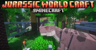 Jurassic World Craft Mod (1.20.1, 1.20) – Build a Prehistoric Park