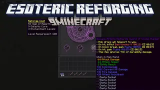 Esoteric Reforging Mod (1.20.1, 1.20) – Forge Truly God-Tier Items