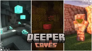 Deeper Caves Mod (1.20.1, 1.19.2) – Build and Fight with New Cave Resources