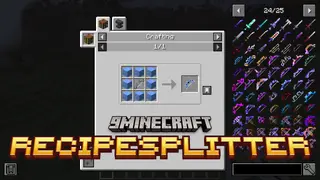 Recipesplitter Mod (1.20.1, 1.20) – Better Compatibility Between Mods