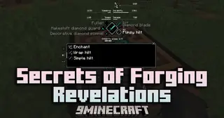 Secrets Of Forging Revelations Mod (1.20.1, 1.19.2) – New Modular Weapons