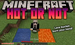 Hot or Not Mod (1.21.1, 1.20.1) – Lava Bucket Burn Your Hand