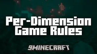 Per-Dimension Game Rules Mod (1.21.1, 1.20.1) – Dimension Specific Game Rules
