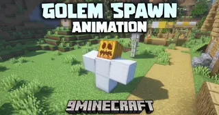 Golem Spawn Animation Mod (1.21.1, 1.20.1) – Animated Summoning For Golems