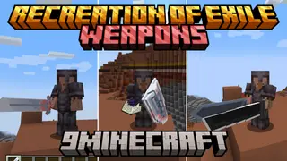 Recreation Of Exile Weapons Mod (1.20.1, 1.20) – Expand Your Arsenal