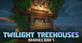 Twilight Treehouses Mod (1.21.1, 1.20.1) – Loot, Druids, And Bases