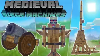 Medieval Siege Machines Mod (1.21.1, 1.20.1) – War Machines