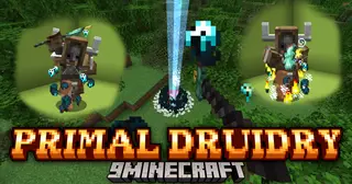 Primal Druidry Mod (1.21.1, 1.20.1) – Summon Ancestral Warriors